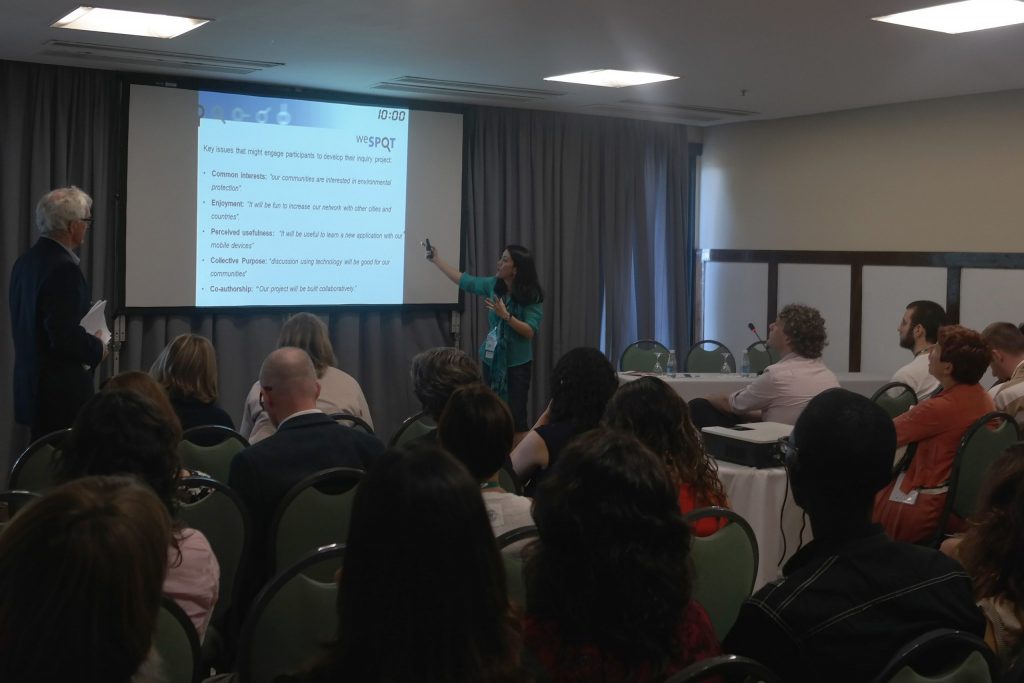 13th PCST 2014 in Brazil: Inquiry Based Learning and Science communication through weSPOT
