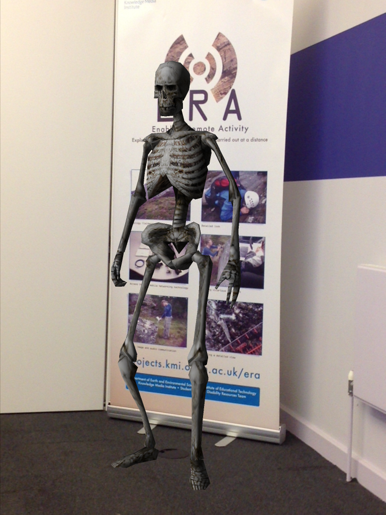 Boo! says the KMi AR Ghost