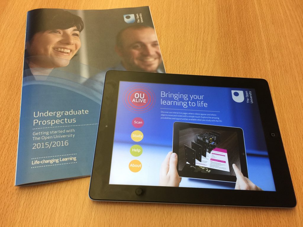 KMi Develops Augmented Reality Prospectus Mobile App