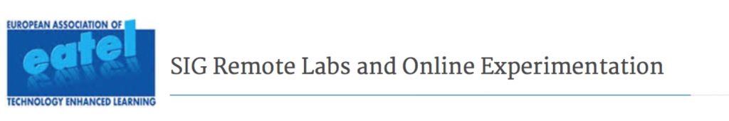 EATEL SIG Remote Labs and Online Experimentation is established