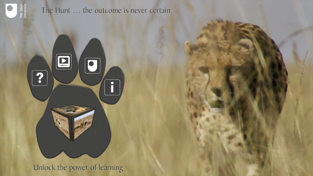 AR app for TV series – The Hunt