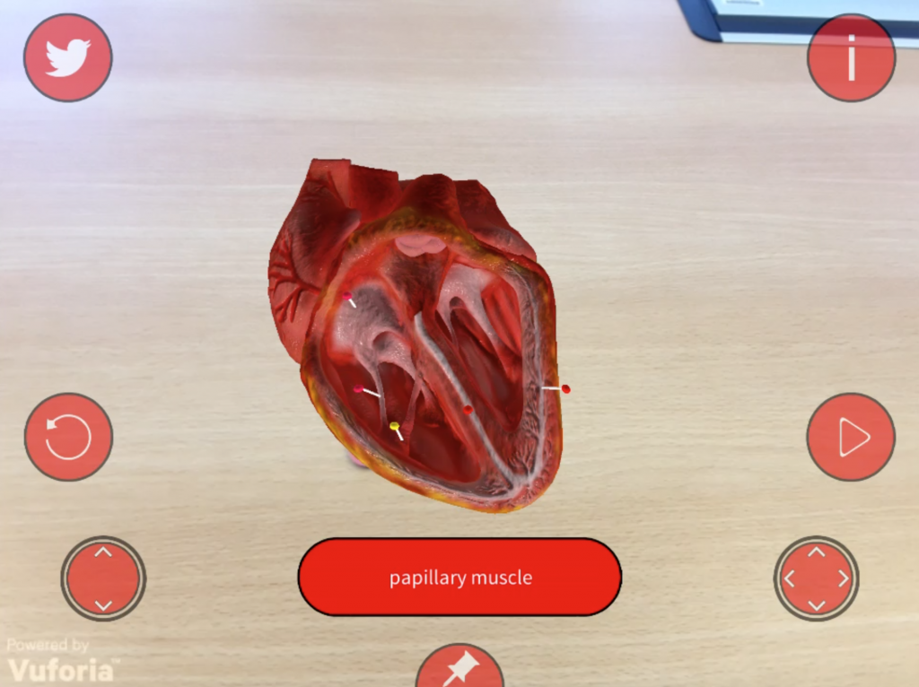 Human Biology Sample Augmented Reality App Released