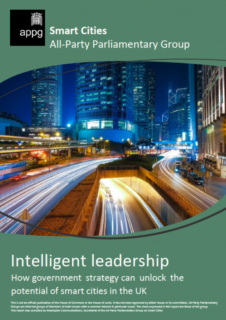 Intelligent Leadership – APPG on Smart Cities
