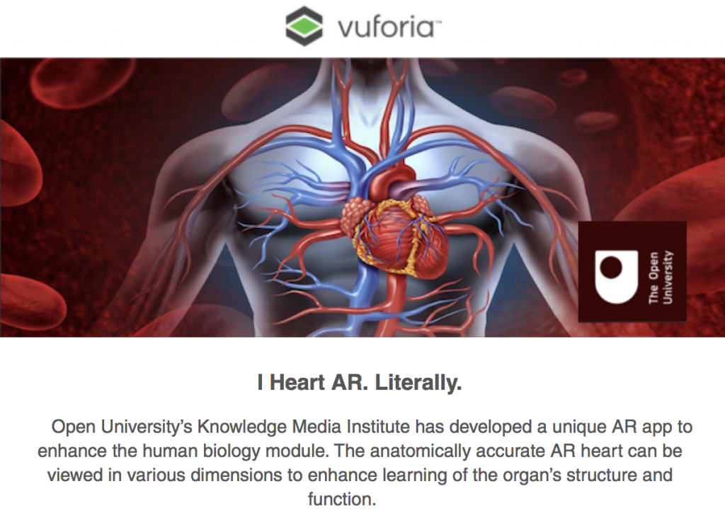 KMi Appears In Vuforia Newsletter