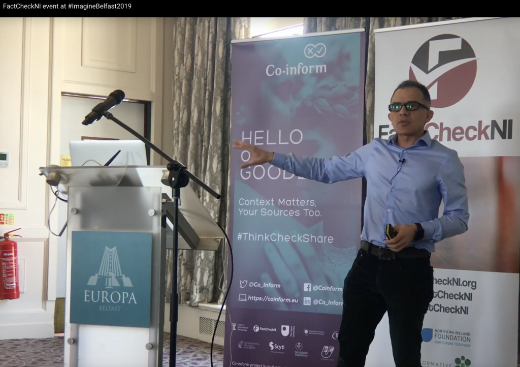 Why does fact checking matter? @ImagineBelfast