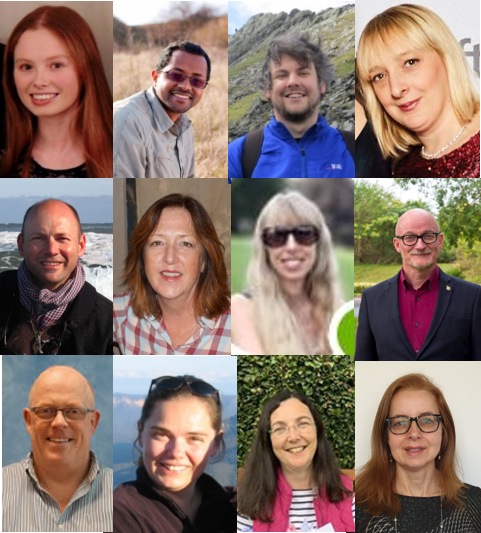 A collage featuring diverse individuals of various ages and hair colors, showcasing a range of styles and expressions.