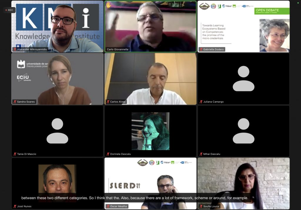 KMi at SLERD 2021 and EKDDA info day