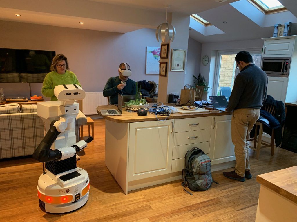 KMi’s Robotics team deploys robot in real home environment