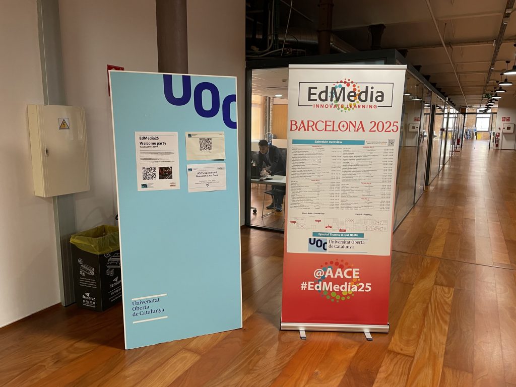 Alexander Mikroyannidis presents latest AI in Education research at EdMedia 2025