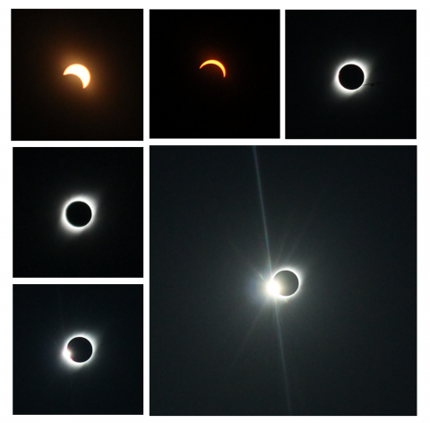 Solar eclipse in Chile
