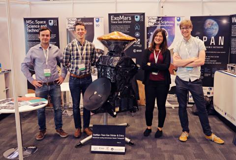 SPS researchers at UK Space Conference 2019