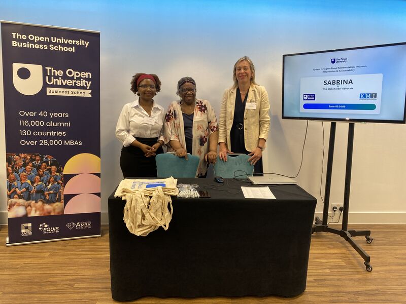 KMi and FBL researchers present SABRINA AI agent for ethical future-focused decision-making