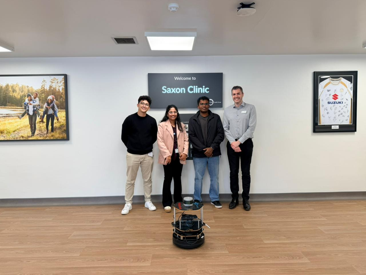 Taking AI out of the Lab: Real-world data collection at The Saxon Clinic